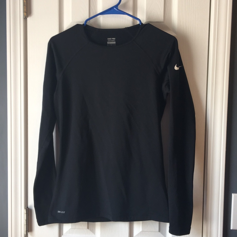 Nike dri fit cold weather running top shirt